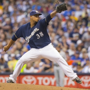 Milwaukee Brewers Starting pitcher Wily Peralta