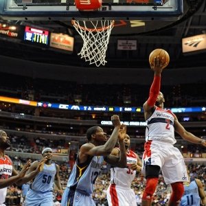 Washington Wizards point guard John Wall 