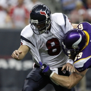 Houston Texans quarterback Matt Schaub.