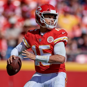 Kansas City Chiefs quarterback Patrick Mahomes