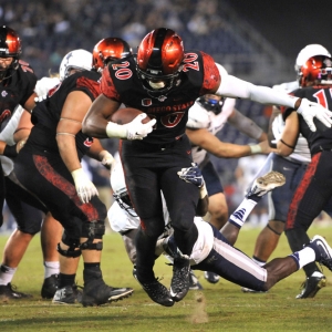 San Diego State Aztecs running back Rashaad Penny