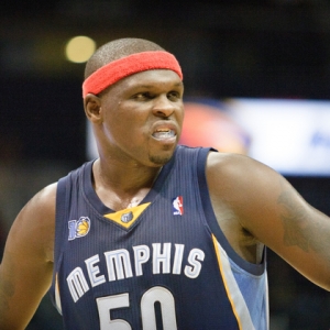 Zach Randolph of the Memphis Grizzlies