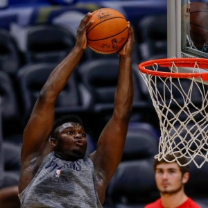 New Orleans Pelicans forward Zion Williamson