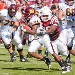 Central Michigan Chippewas runningback Zurlon Tipton