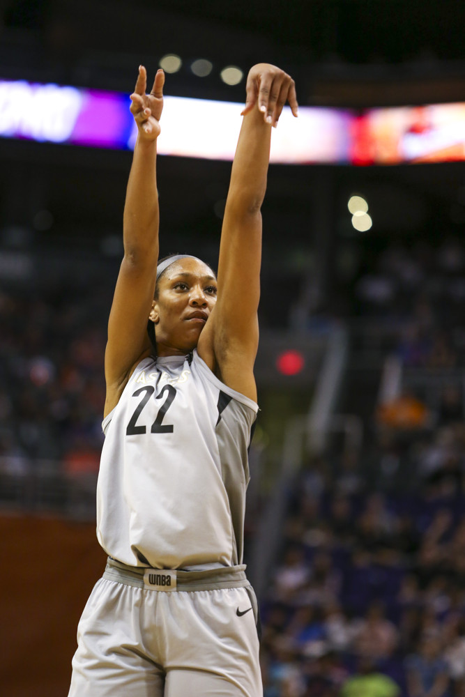 Aja Wilson Las Vegas Aces