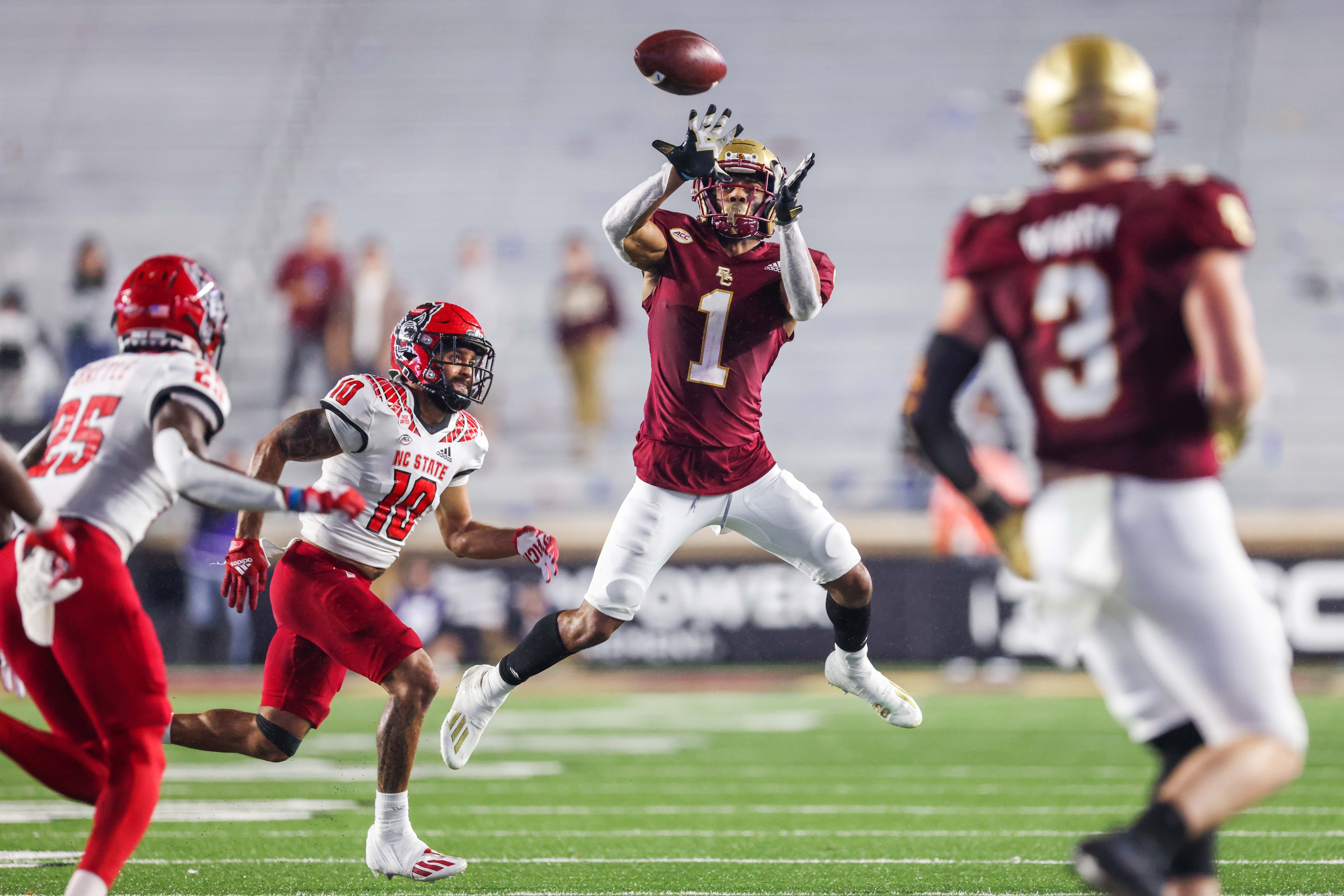 Boston College Eagles receiver Jaelen Gill