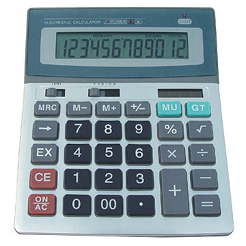 picture of a calculator.