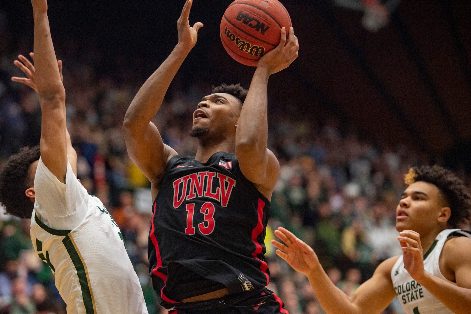college basketball picks Bryce Hamilton UNLV Runnin' Rebels predictions best bet odds
