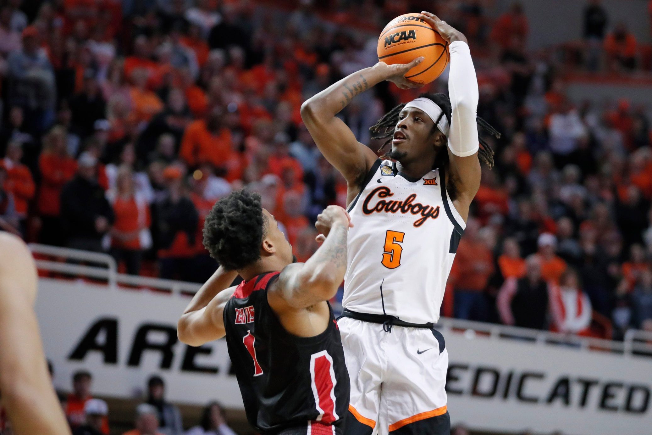 college basketball picks Caleb Asberry Oklahoma State Cowboys predictions best bet odds