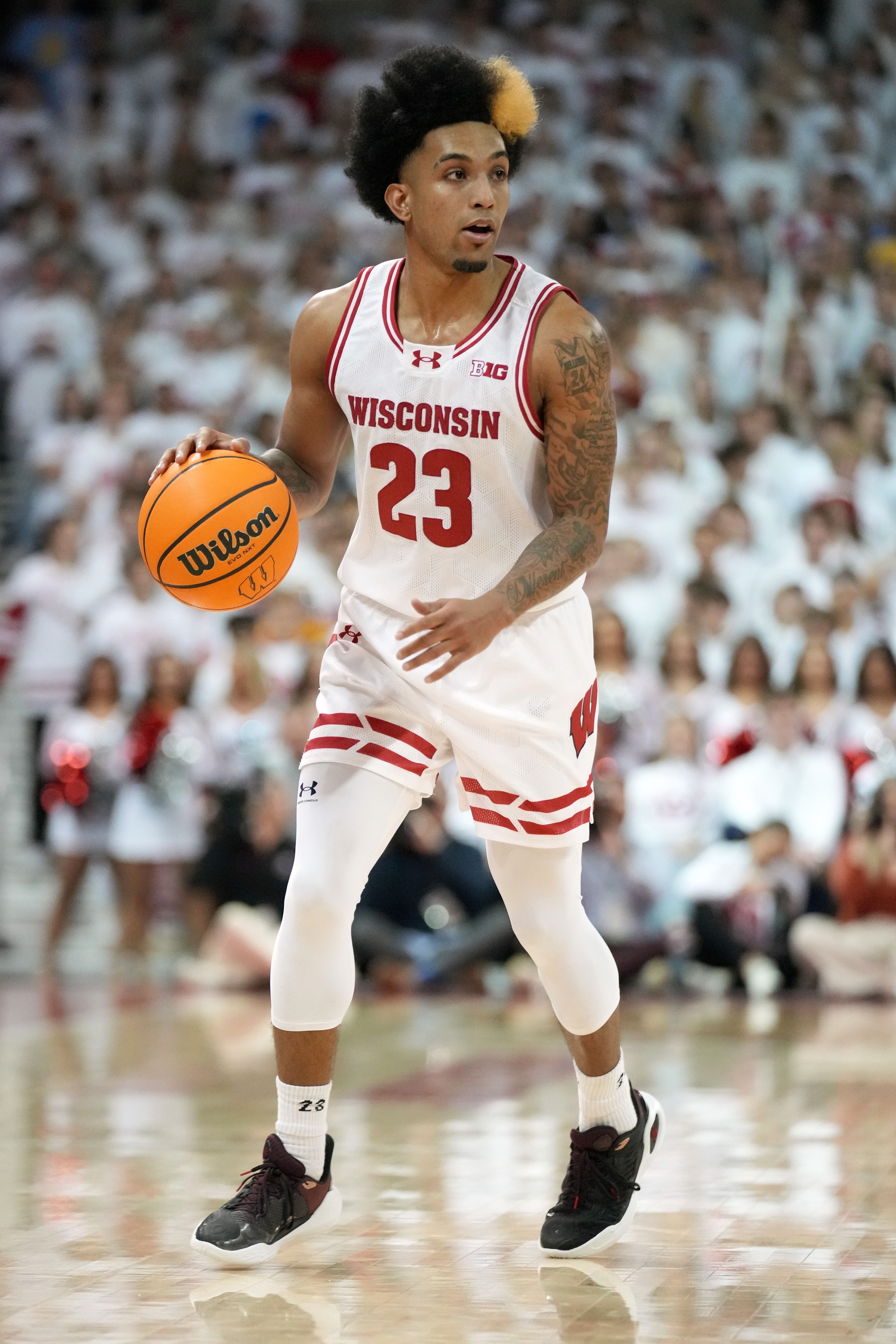 college basketball picks Chucky Hepburn Wisconsin Badgers predictions best bet odds