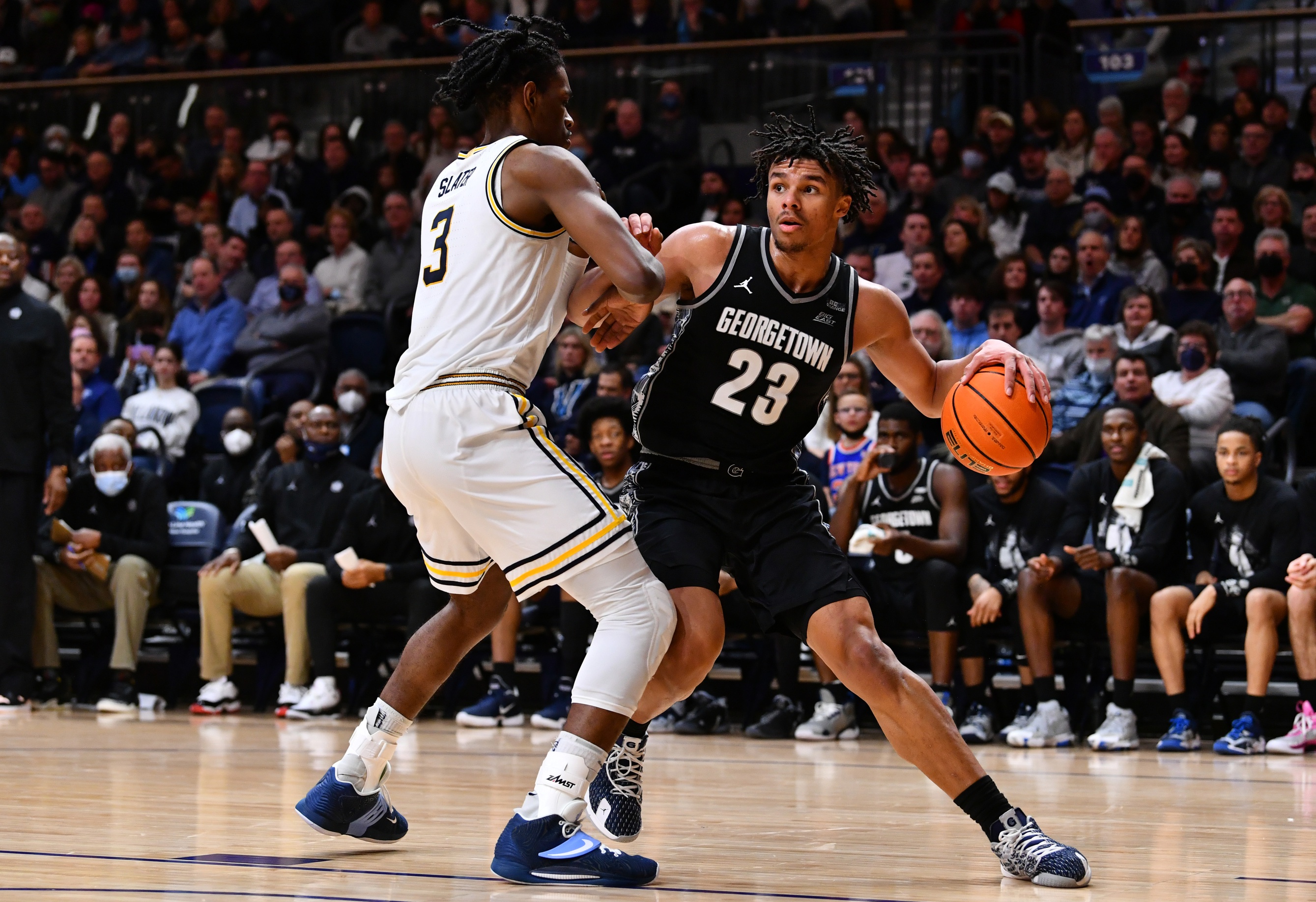 college basketball picks Collin Holloway Georgetown Hoyas predictions best bet odds