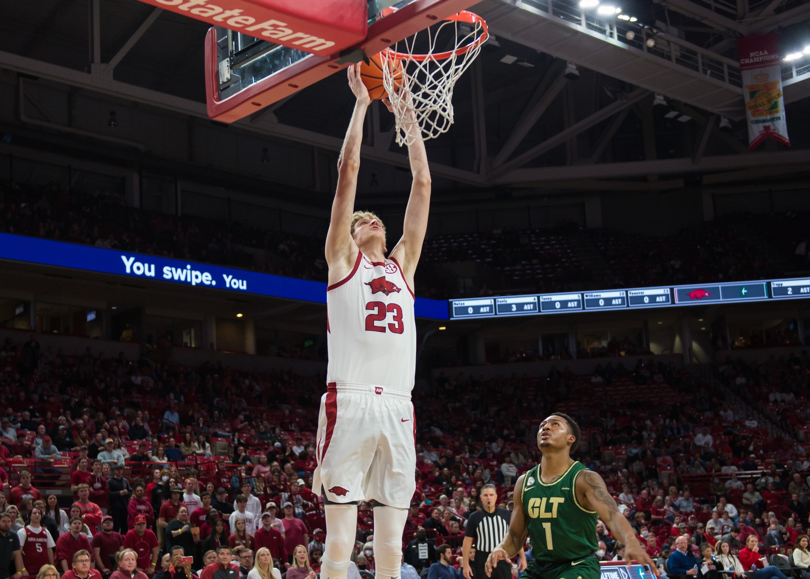 college basketball picks Connor Vanover Arkansas Razorbacks predictions best bet odds