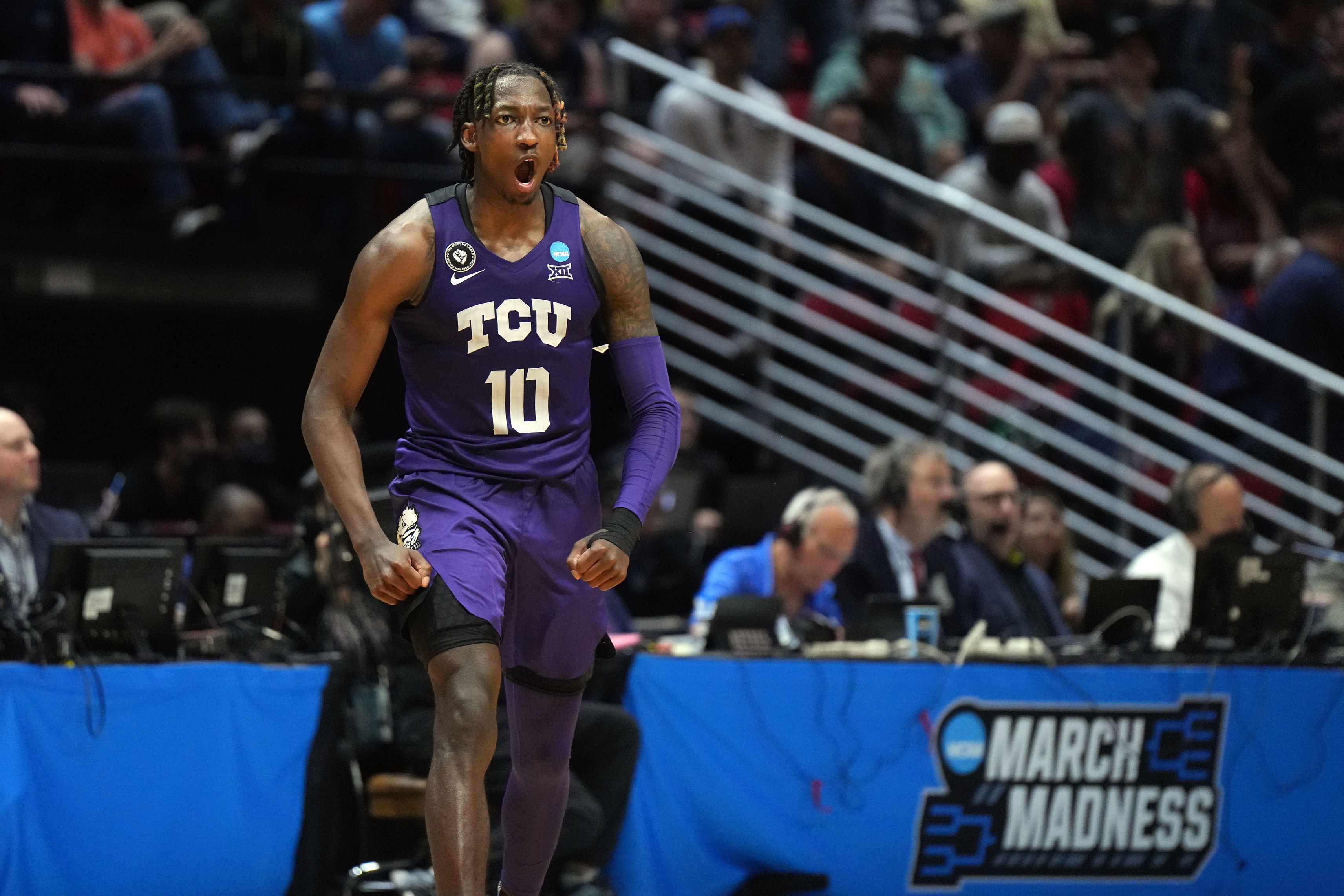 college basketball picks Damion Baugh TCU Horned Frogs predictions best bet odds