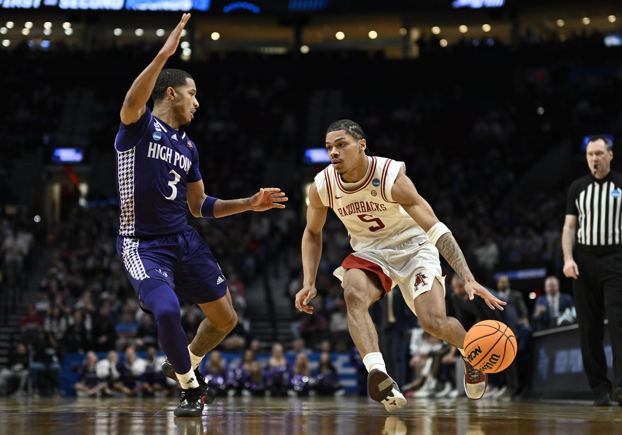 college basketball picks Darius Acuff Jr Arkansas Razorbacks predictions best bet odds