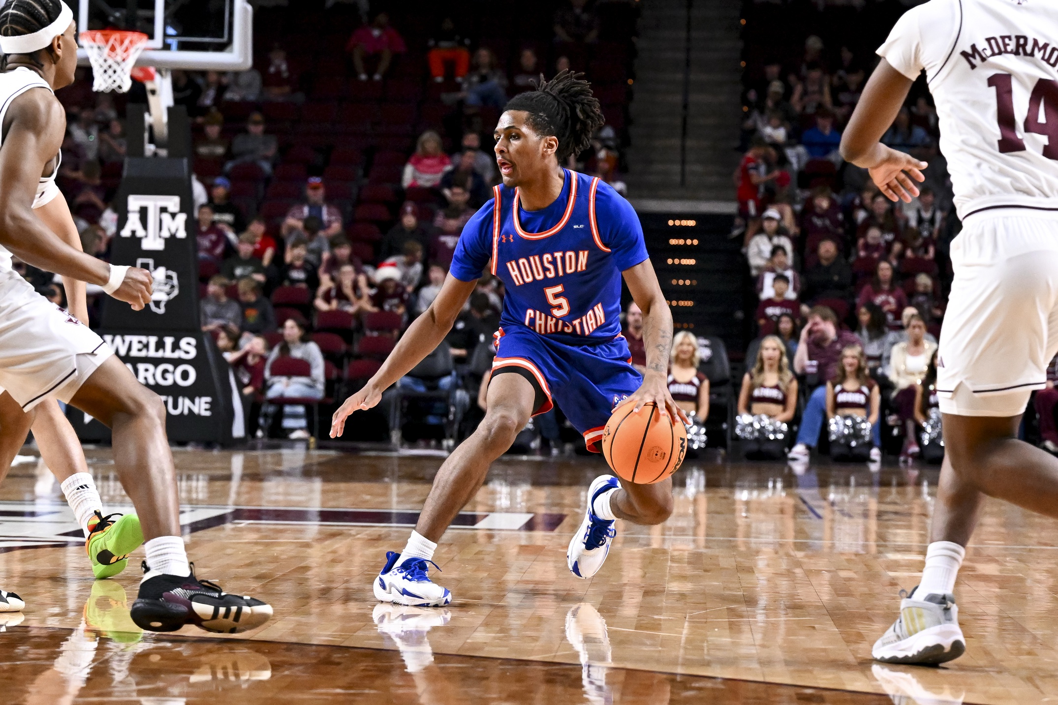 college basketball picks DAundre Samuels Houston Christian Huskies predictions best bet odds