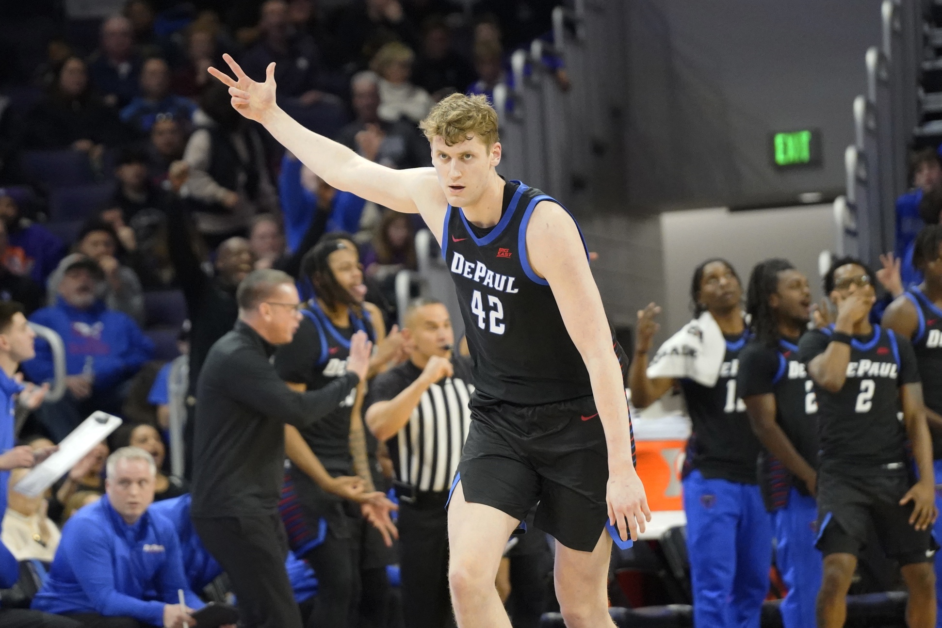 college basketball picks David Skogman DePaul Blue Demons predictions best bet odds