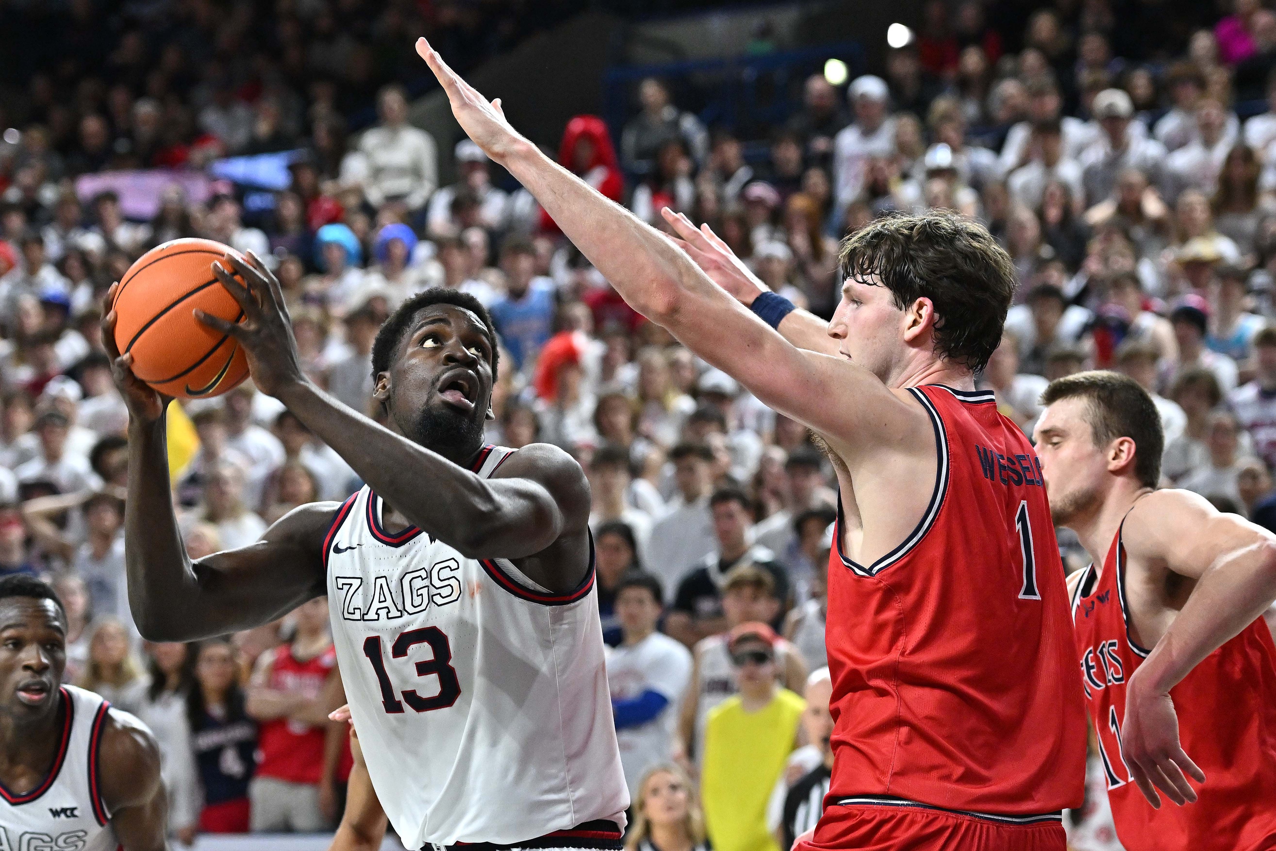 college basketball picks Graham Ike Gonzaga Bulldogs predictions best bet odds