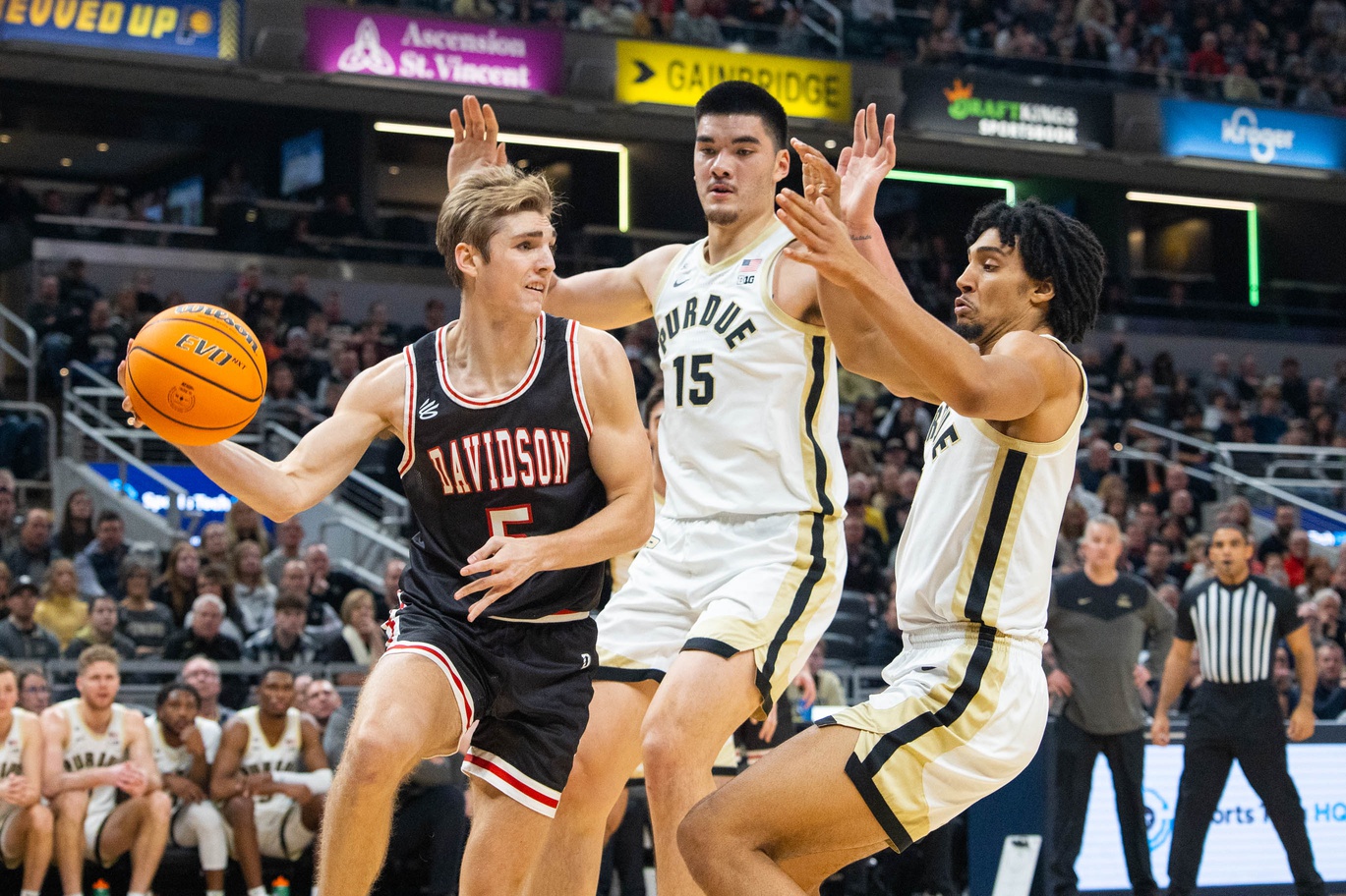 college basketball picks Grant Huffman Davidson Wildcats predictions best bet odds
