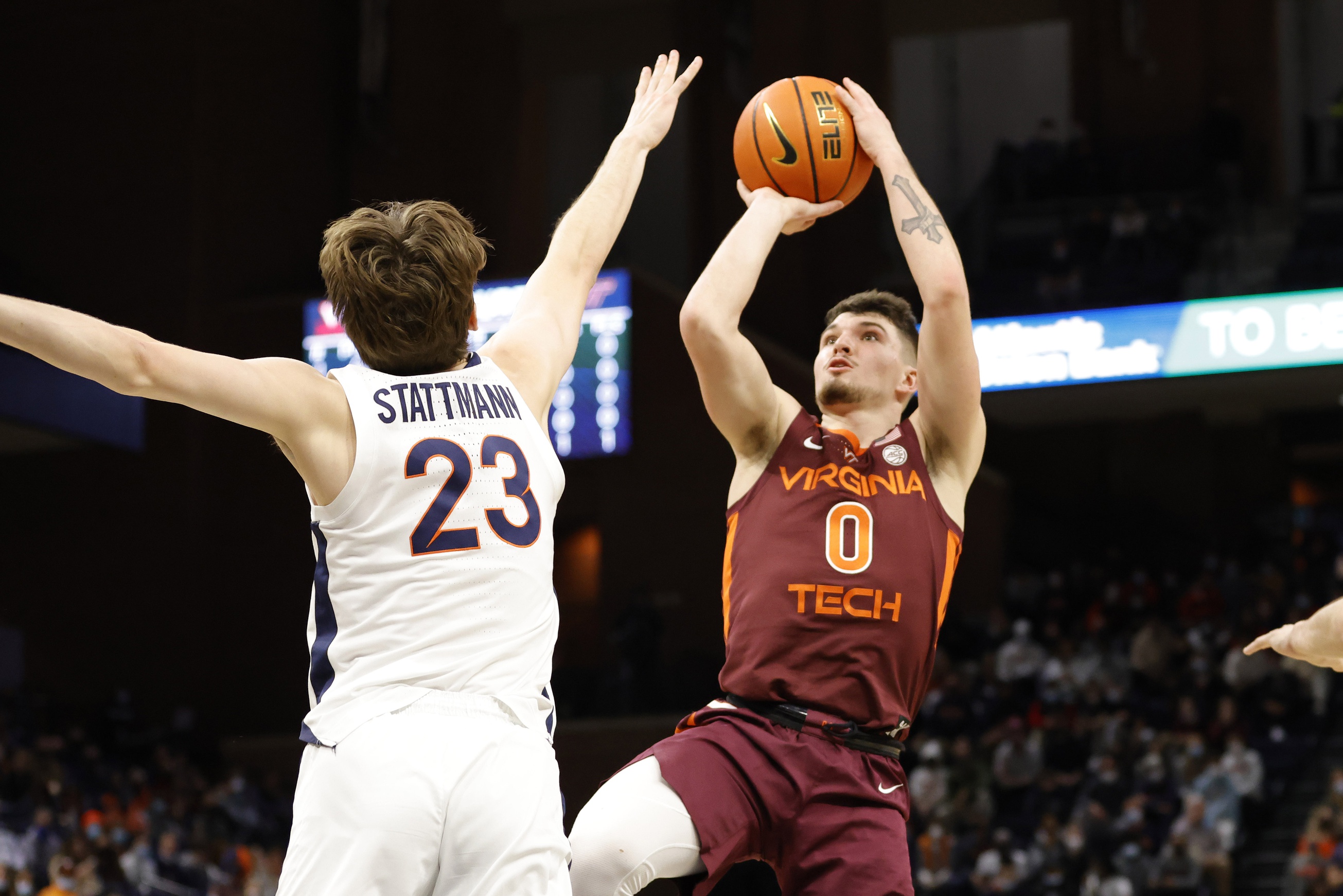 college basketball picks Hunter Cattoor Virginia Tech Hokies predictions best bet odds