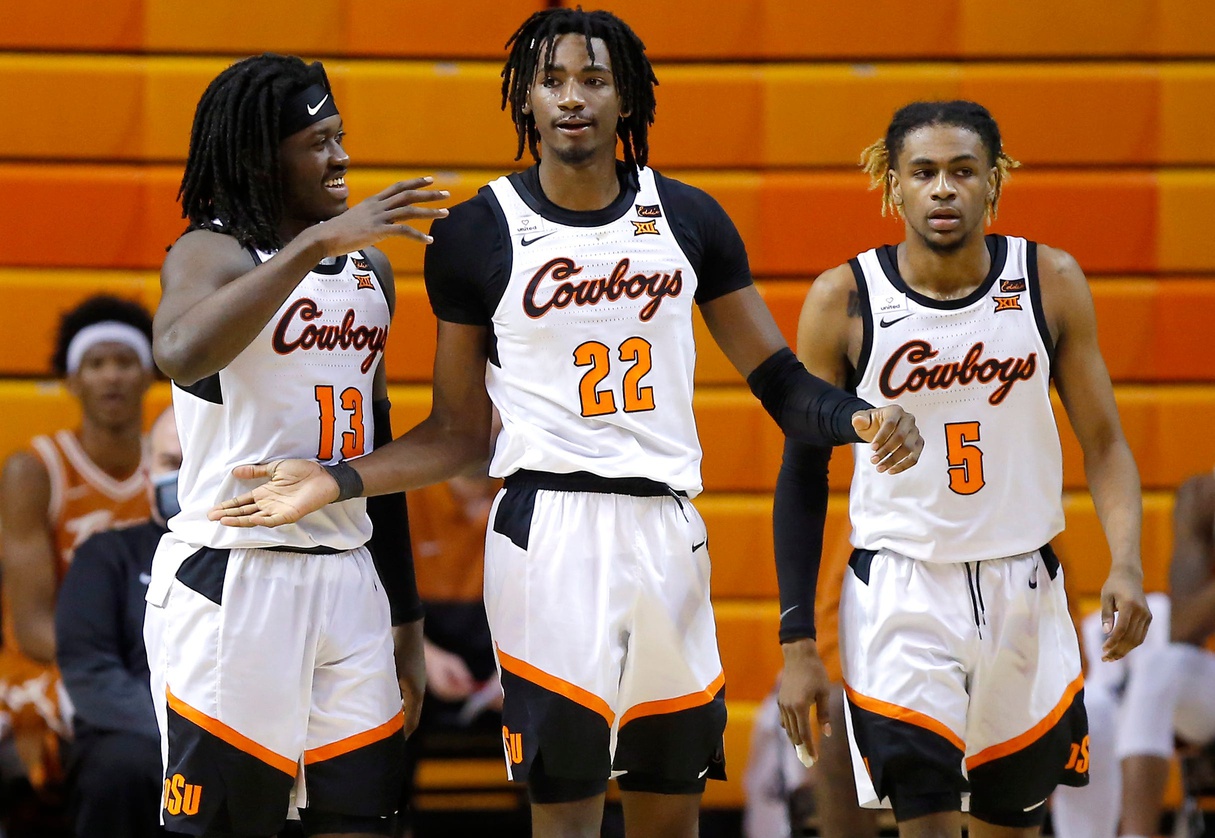 college basketball picks Isaac Likekele Oklahoma State Cowboys predictions best bet odds