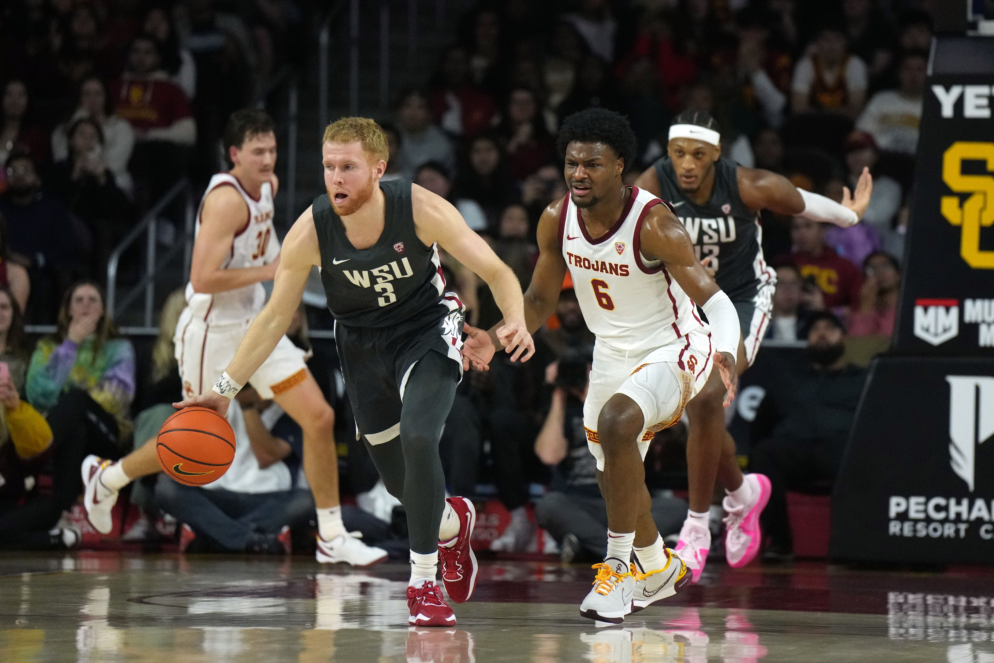 college basketball picks Jabe Mullins Washington State Cougars predictions best bet odds