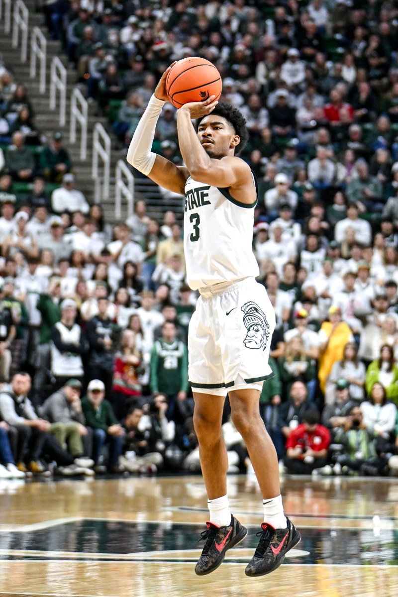 college basketball picks Jaden Akins Michigan State Spartans predictions best bet odds