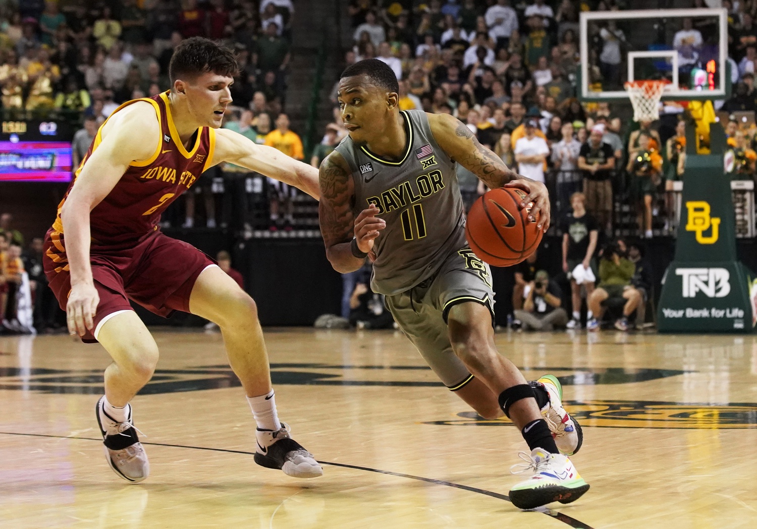 college basketball picks James Akinjo Baylor Bears predictions best bet odds