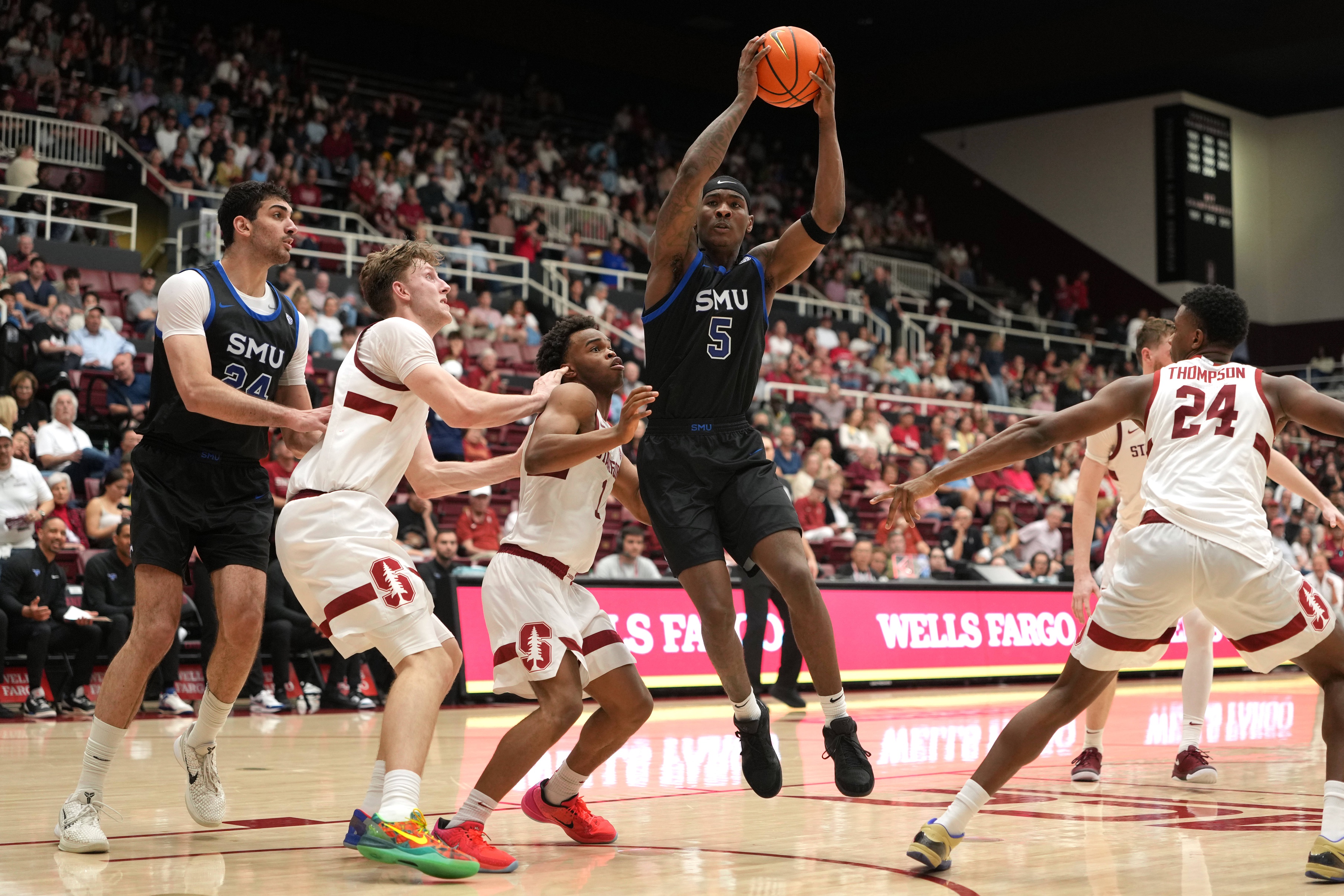 college basketball picks Jaron Pierre Jr SMU Mustangs predictions best bet odds