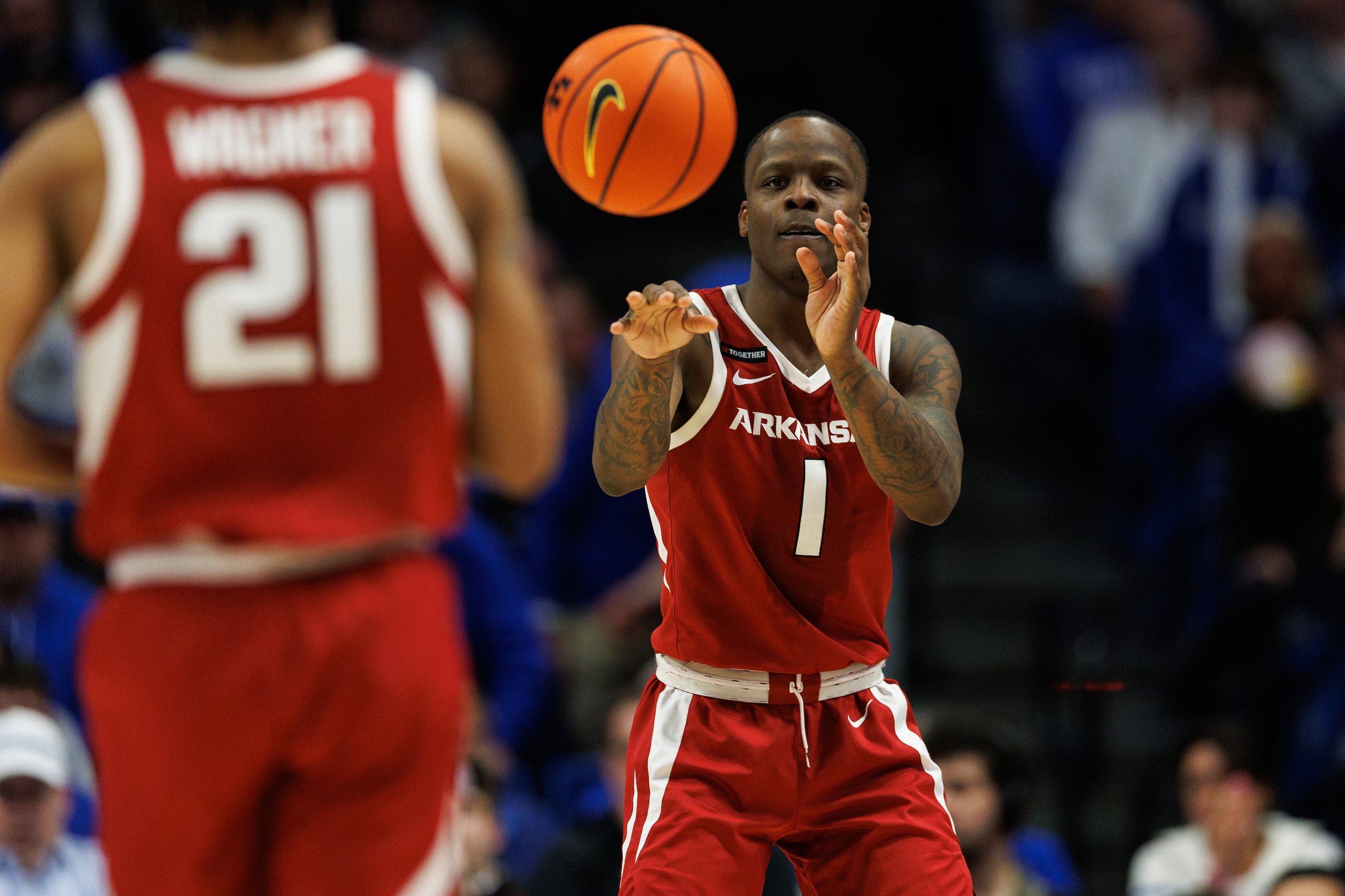 college basketball picks Johnell Davis Arkansas Razorbacks predictions best bet odds