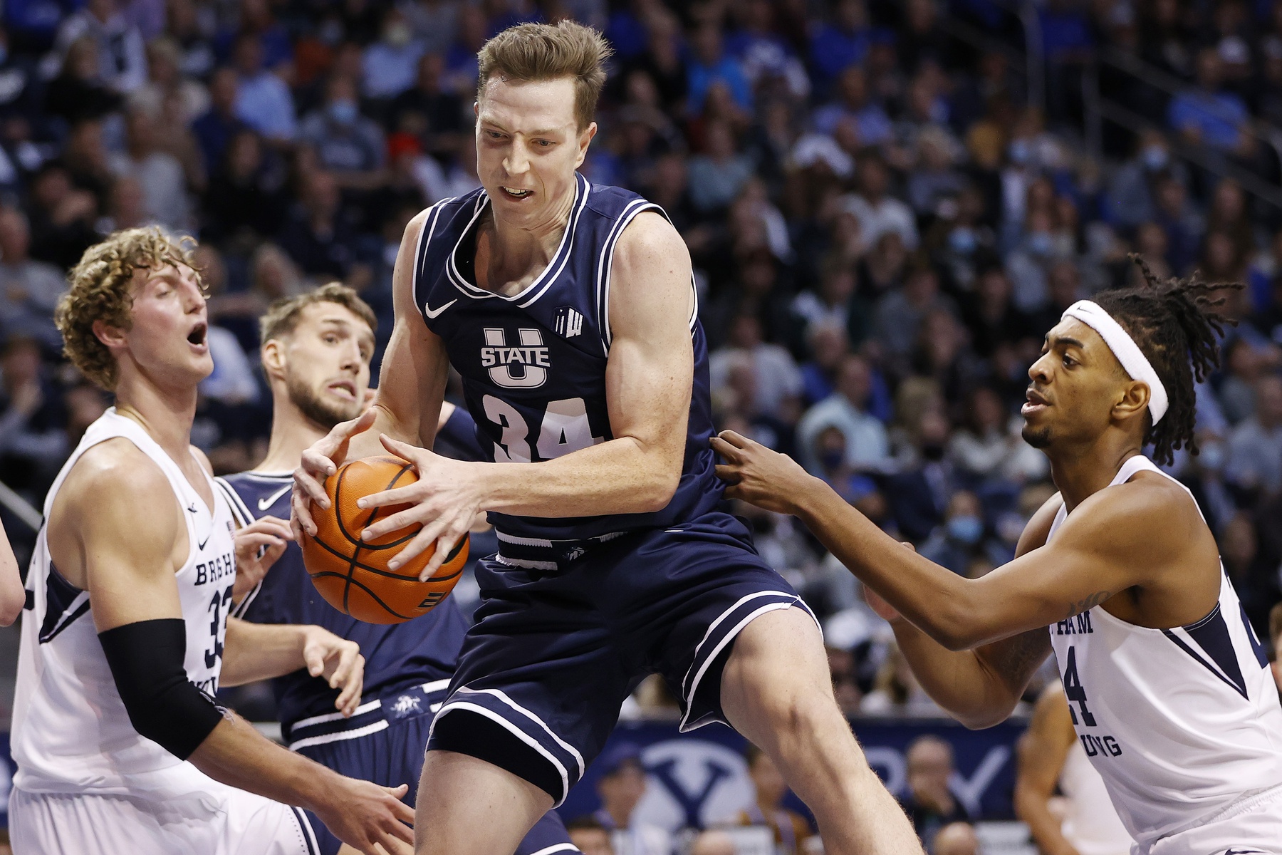 college basketball picks Justin Bean Utah State Aggies predictions best bet odds