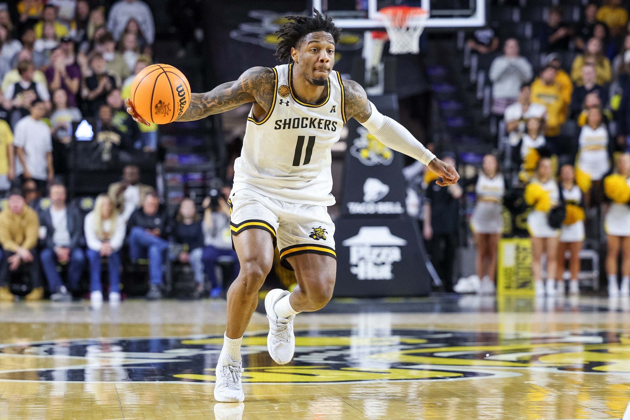 college basketball picks Justin Hill Wichita State Shockers predictions best bet odds