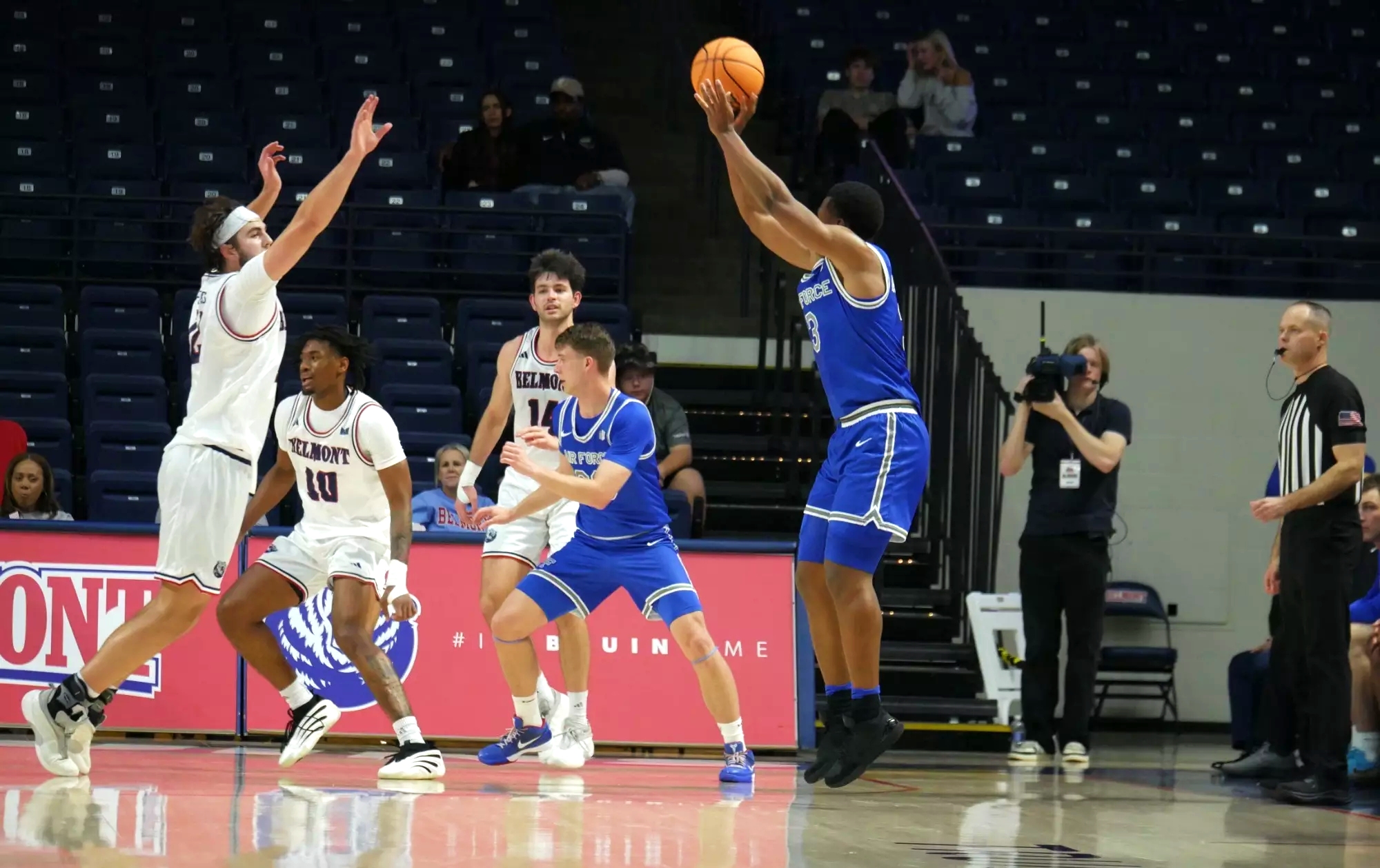 college basketball picks Kam Sanders Air Force Falcons predictions best bet odds