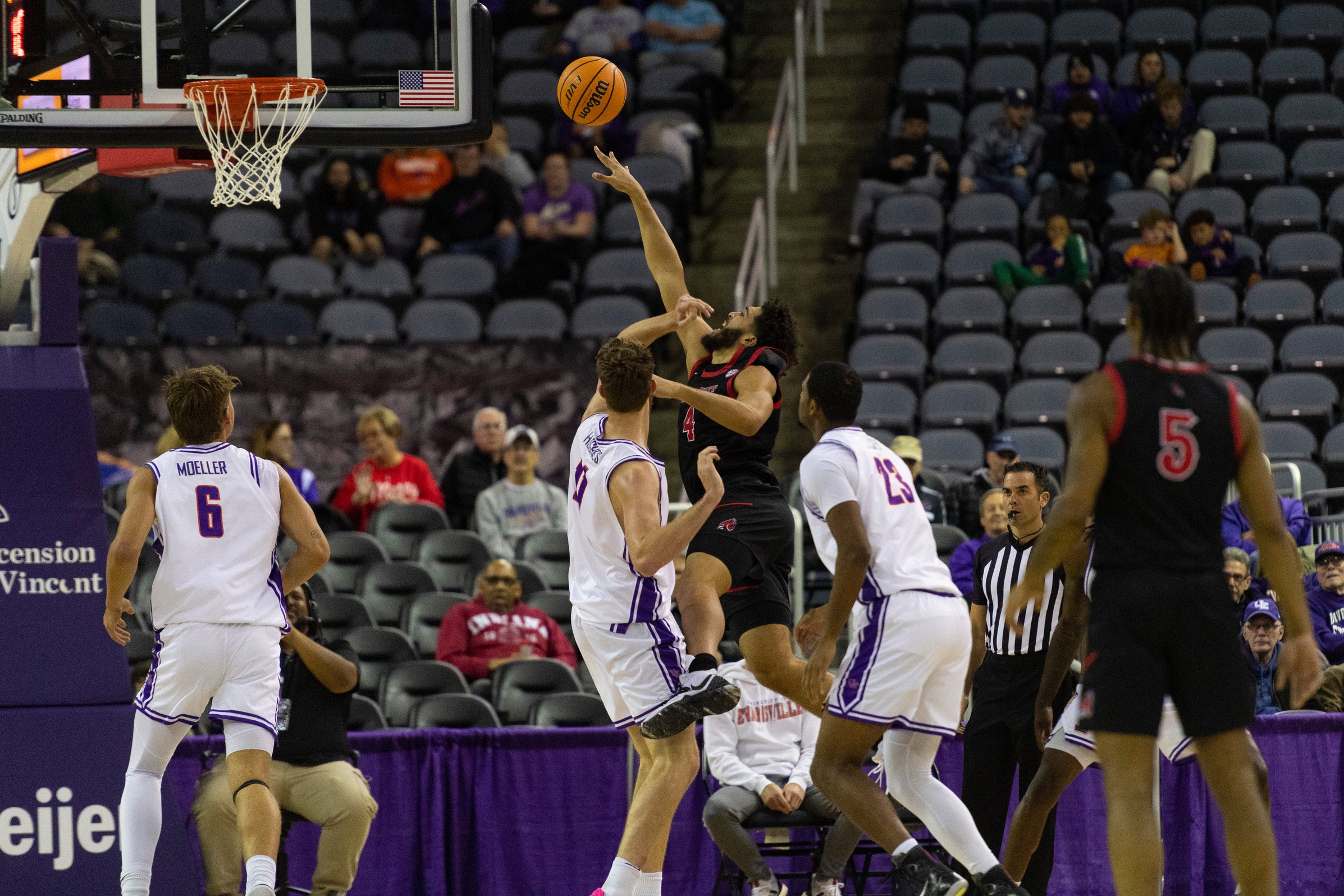 College Basketball Predictions featuring Kayden Fish and Ball State Cardinals