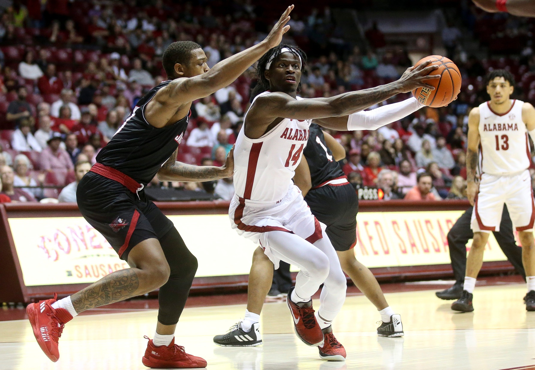 college basketball picks Keon Ellis Alabama Crimson Tide predictions best bet odds