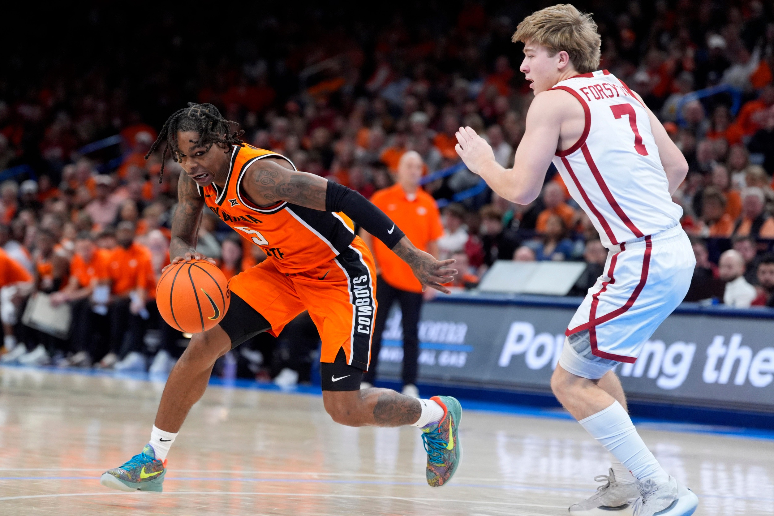 college basketball picks Khalil Brantley Oklahoma State Cowboys predictions best bet odds