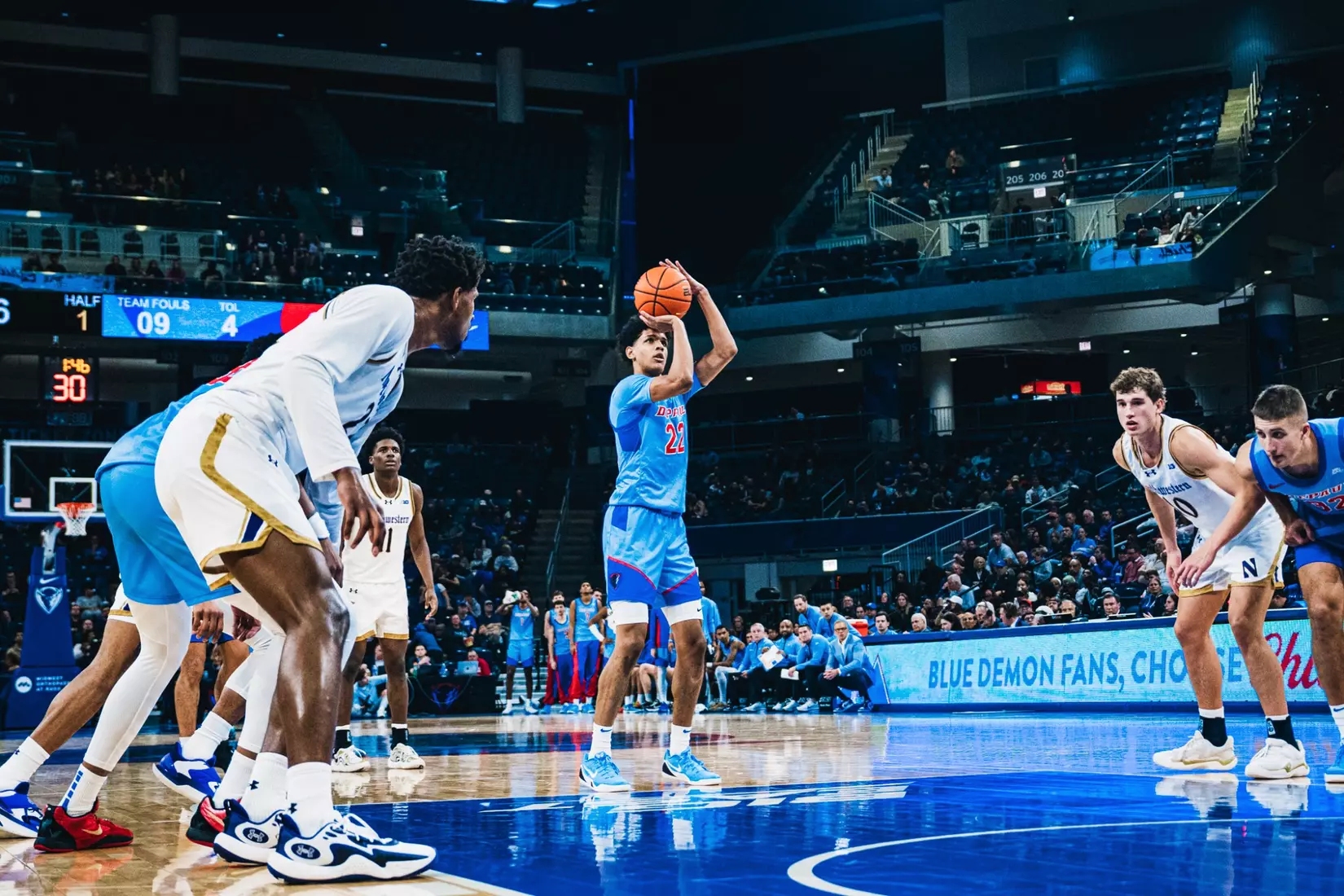 college basketball picks Kruz McClure DePaul Blue Demons predictions best bet odds