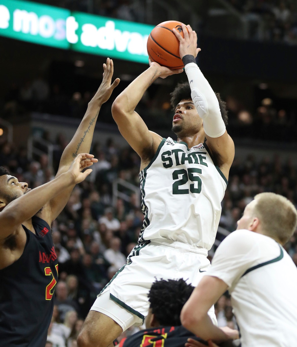 college basketball picks Malik Hall Michigan State Spartans predictions best bet odds