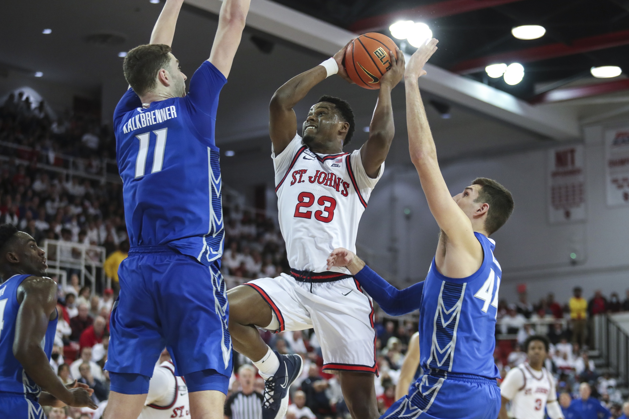 college basketball picks Montez Mathis St. John's Red Storm predictions best bet odds