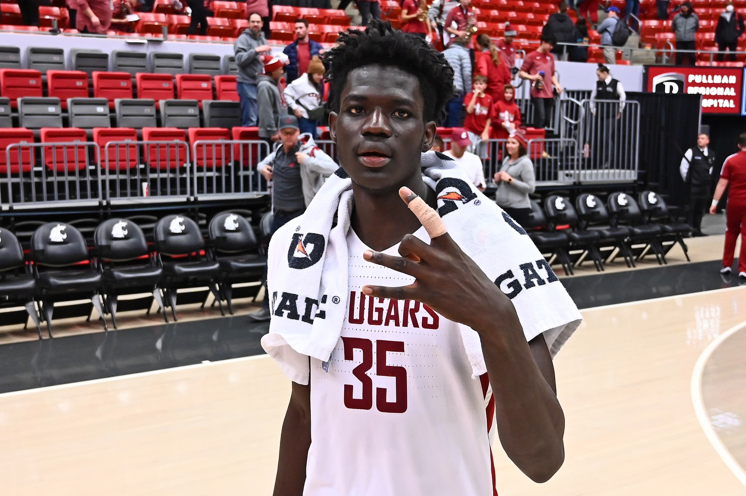 college basketball picks Mouhamed Gueye Washington State Cougars predictions best bet odds