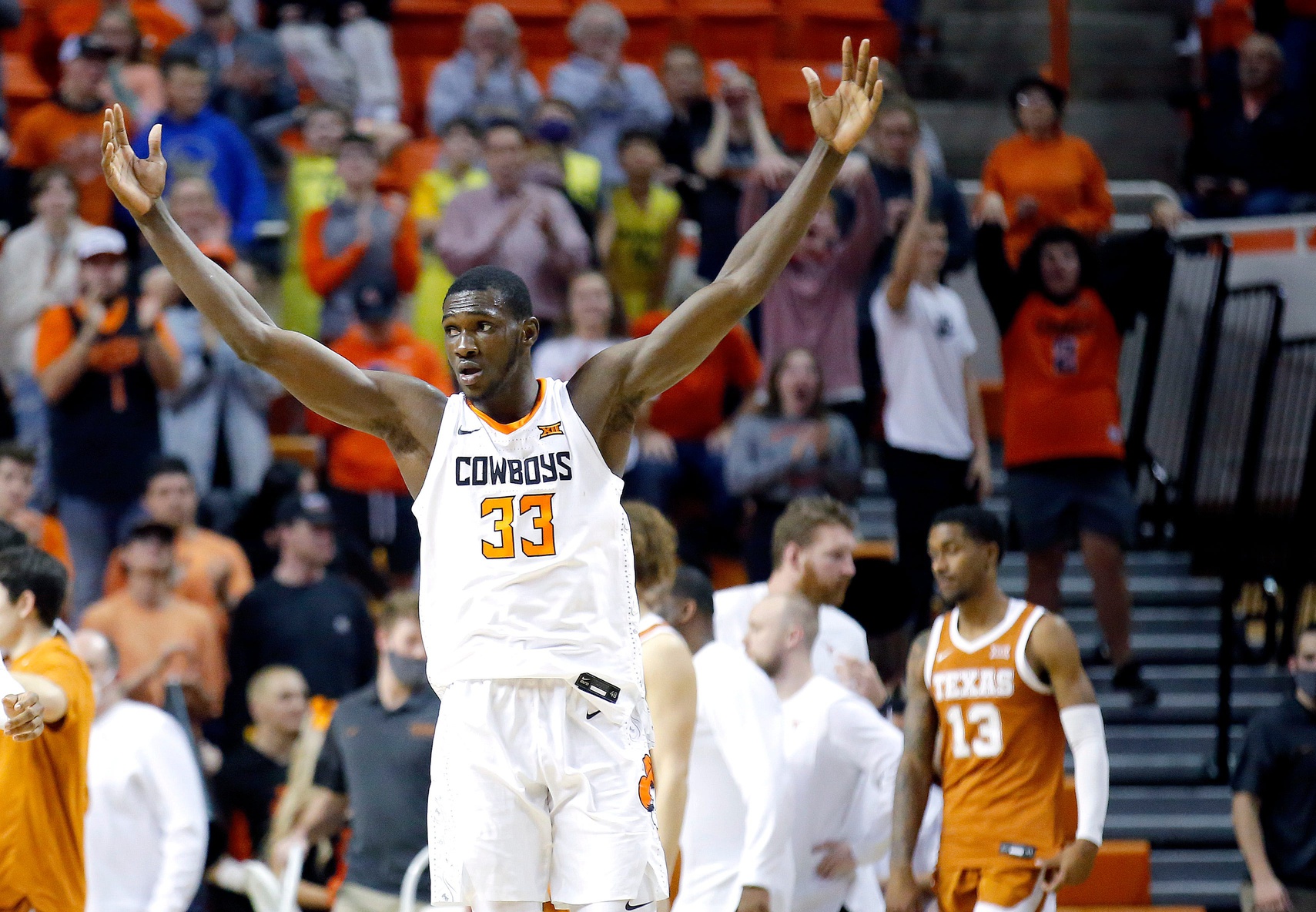 college basketball picks Moussa Cisse Oklahoma State Cowboys predictions best bet odds