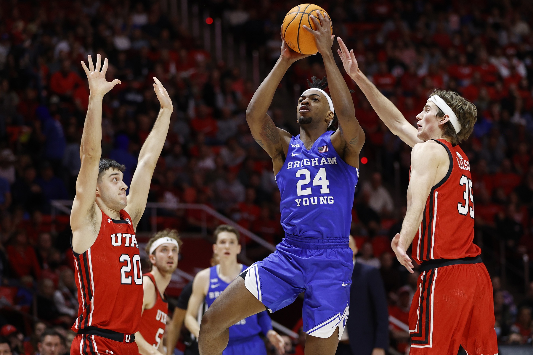 college basketball picks Seneca Knight BYU Cougars predictions best bet odds