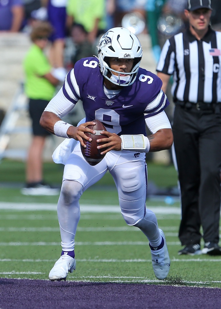 college football picks Adrian Martinez kansas state wildcats predictions best bet odds
