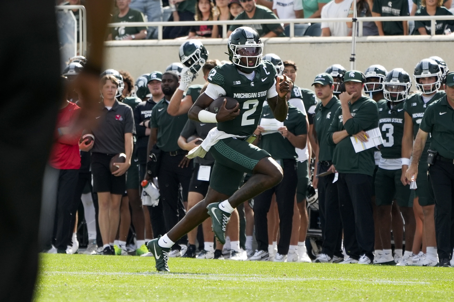 college football picks Aidan Chiles Michigan State Spartans predictions best bet odds