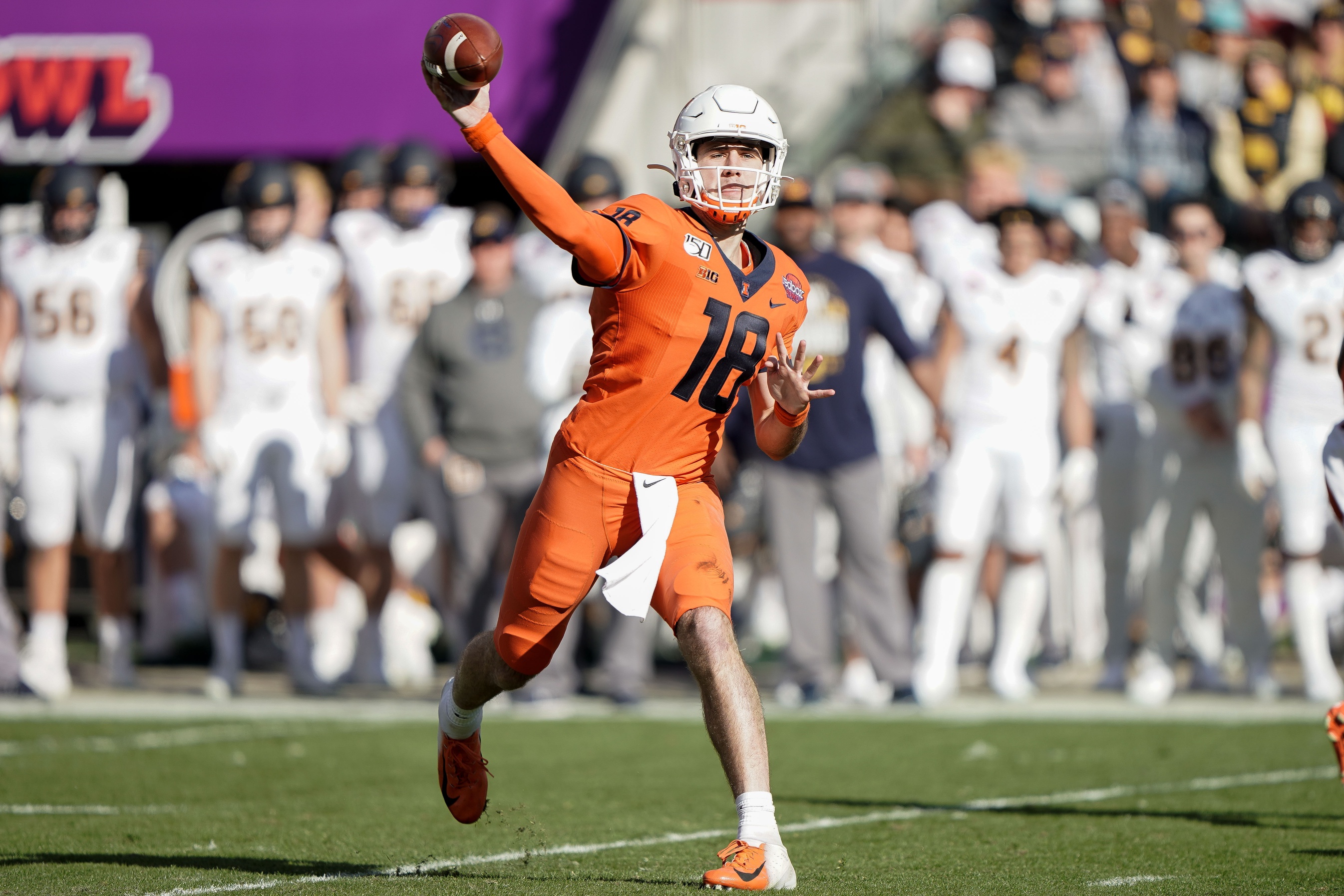 college football picks Brandon Peters illinois fighting illini predictions best bet odds