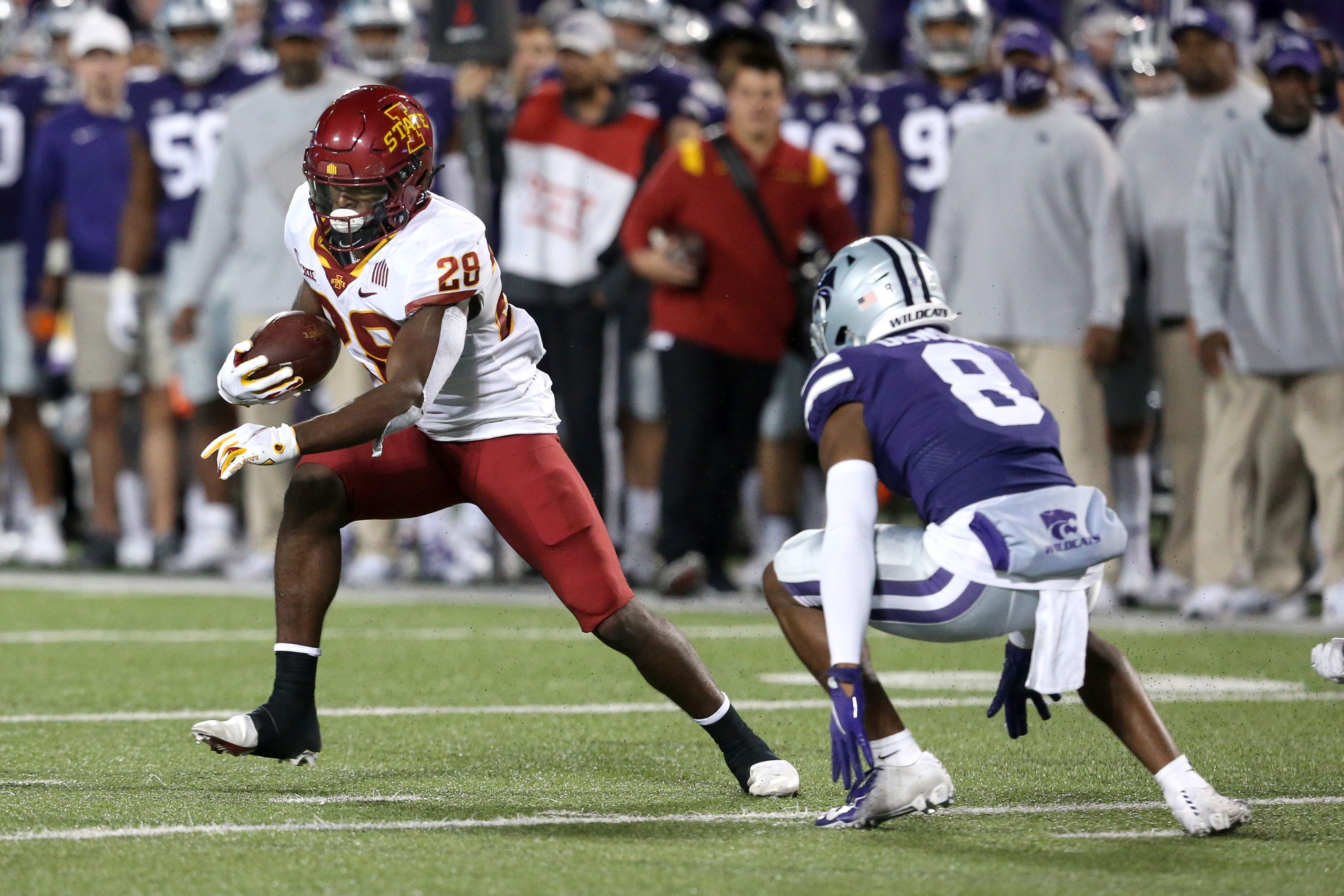 college football picks Breece Hall iowa state cyclones predictions best bet odds