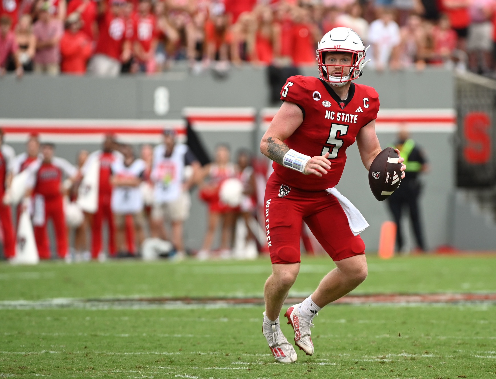 college football picks Brennan Armstrong NC State Wolfpack predictions best bet odds