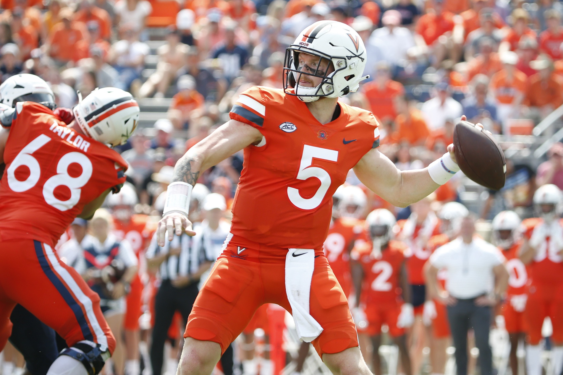 college football picks Brennan Armstrong virginia cavaliers predictions best bet odds