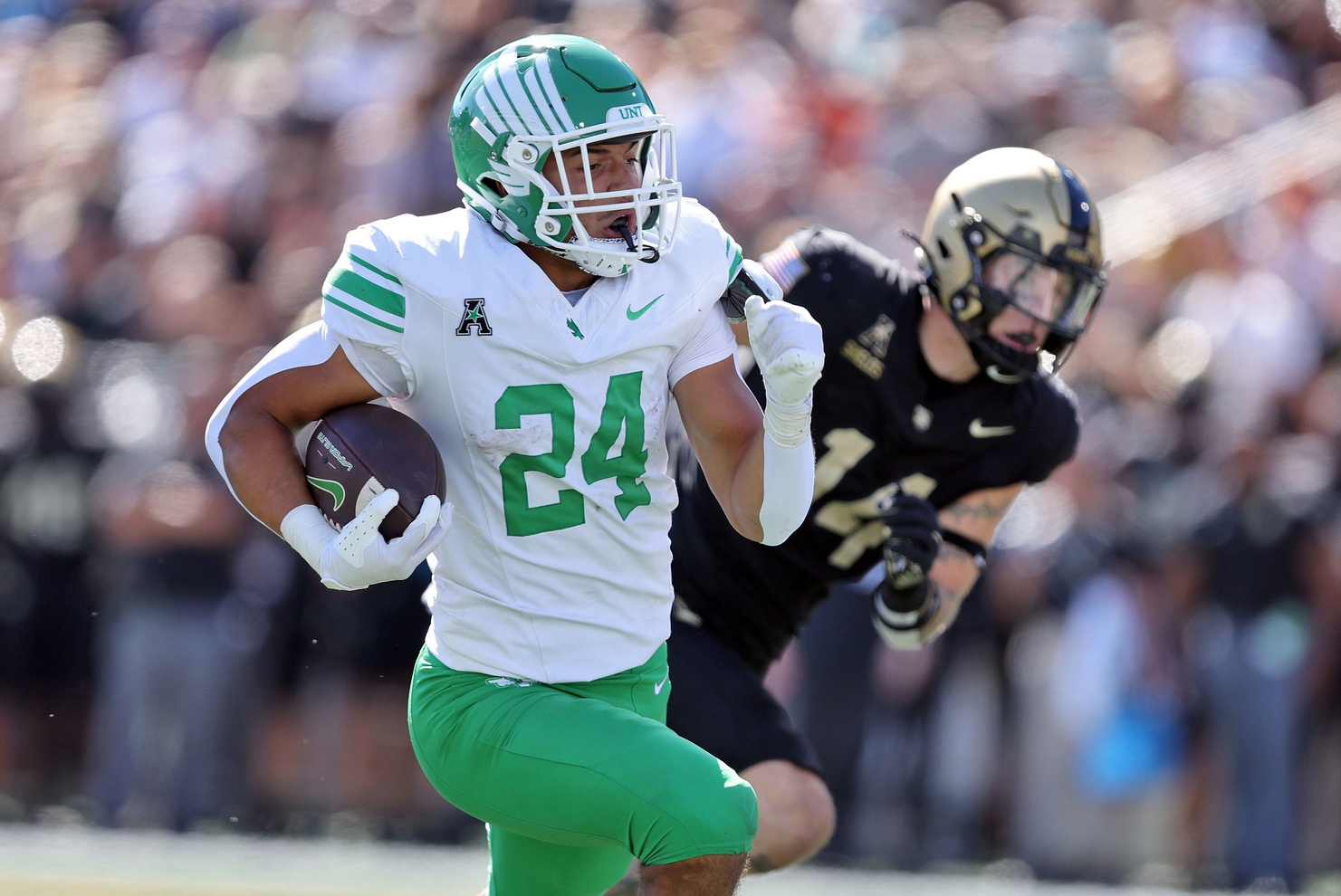 College Football Predictions: Caleb Hawkins on North Texas Mean Green Odds