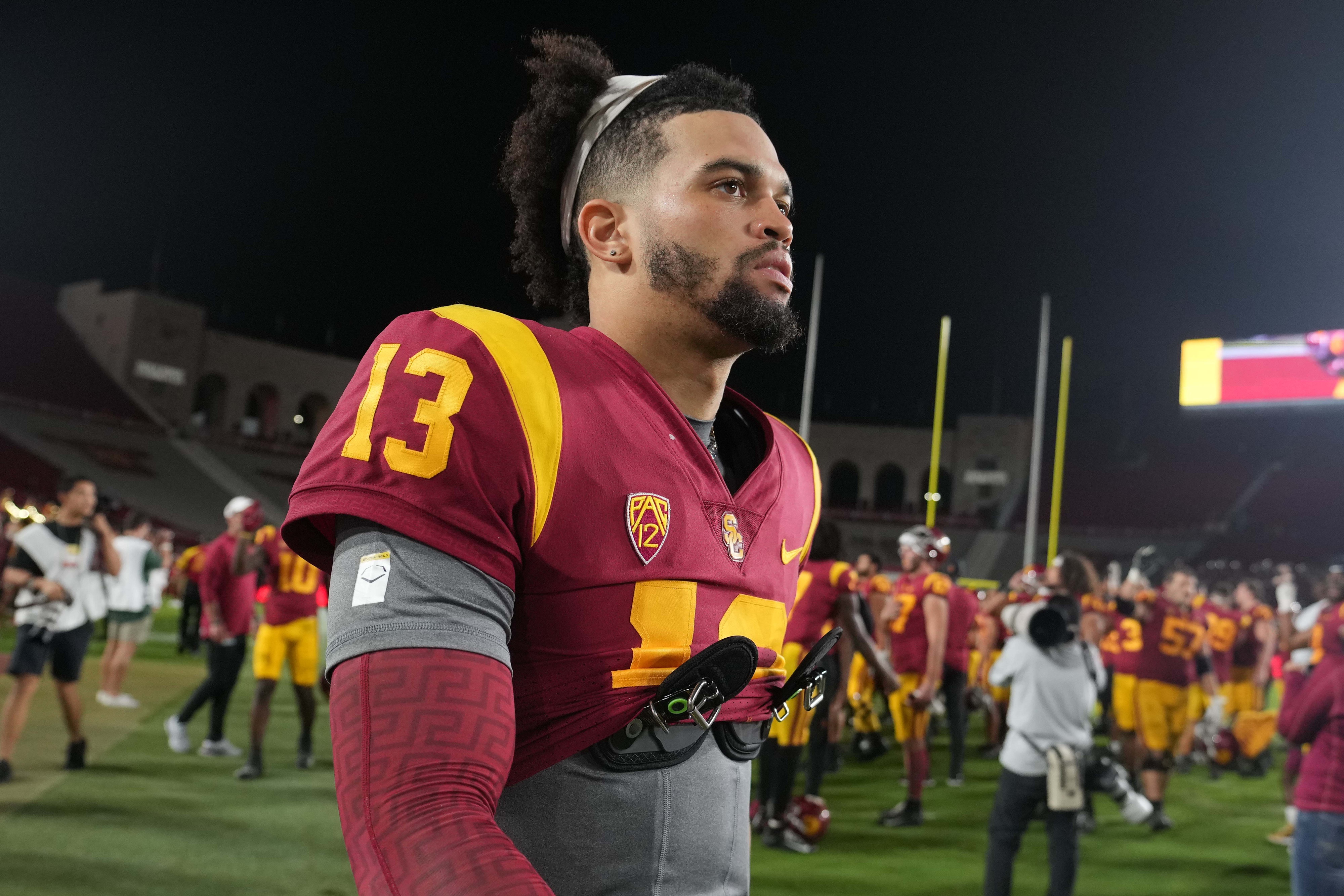college football picks Caleb Williams usc trojans predictions best bet odds