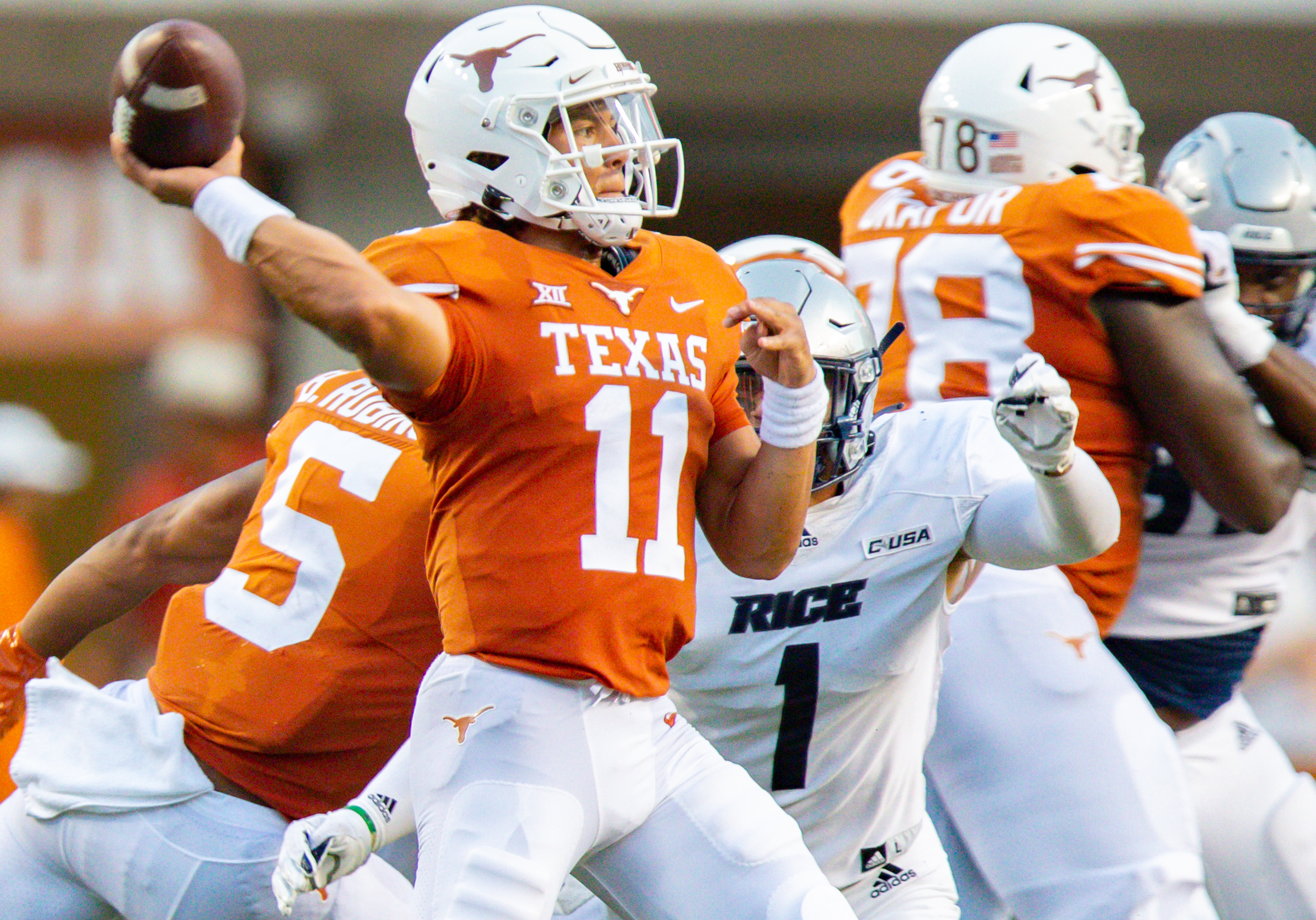 college football picks Casey Thompson texas longhorns predictions best bet odds